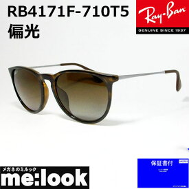 RayBan レイバン RB4171F-710T5-54偏光サングラスERIKA エリカトータス ガンメタル ブラウンデミ　RB4171F-710/T5-54