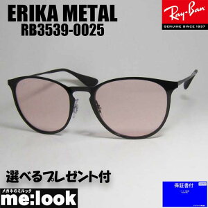 RayBan ���C�o�� RB3539-0025-54ERIKA METAL �G���J���^�� �T���O���X�u���b�N RB3539-002/5