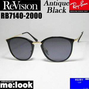 ReVision rW x RayBan Co{Xg lINVbN TOXRB7140-2000-REABK-49RX7140-2000-REABK-49ubN S[h AeB[NubN