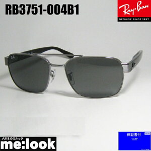 RayBan ���C�o�� RB3751-004B1�X�N�G�A �T���O���X�K�����^�@RB3751-004/B1