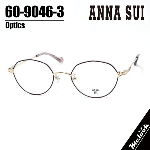 ANNA SUI �A�i�X�C 60-9046-03���f�B�[�X �ዾ ���K�l �t���[�� �T���O���X60-9046-3 �x�t�� �p�[�v�� ���C�g�S�[���h���r�W�����������Y�ł��D���ȃT���O���X�쐬�\