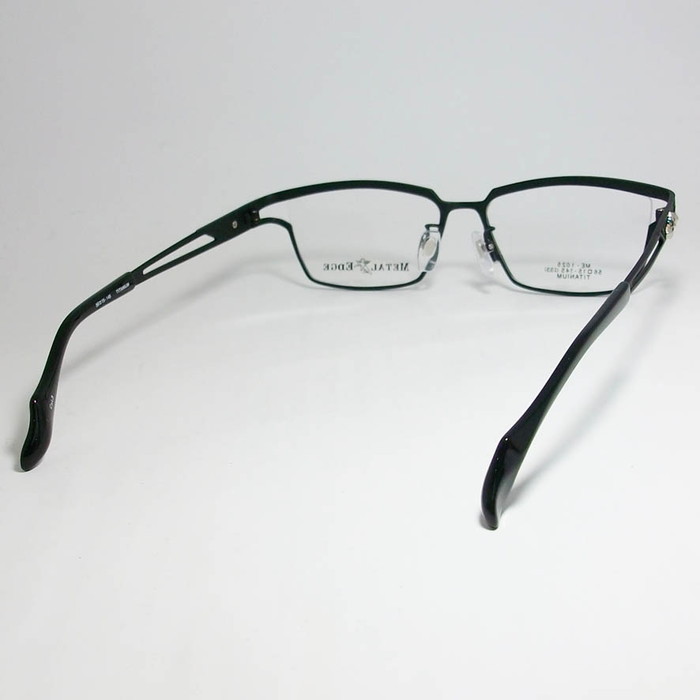METAL EDGE　メタルエッジ 眼鏡　メガネ　フレームME1025-3-56 ブラック | メガネのミルック