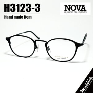 [ NOVA ] m@ Hand made ItemnhChACe YKl ዾ t[ jpH3123-3-46 {Xg ^}bgubN / Matte Black{ / Hand made in Japan