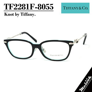 TIFFANY&CO. �e�B�t�@�j�[ ���K�l���f�B�[�X �ዾ ���K�l �t���[�� �T���O���XTF2281F-8055 �x�t���Ή��I�u���b�N �u���[ �V���o�[�x�t�� �ɒB �u���[���C�g�Ȃǃ����Y���H��Tiffany Knot �e�B�t�@
