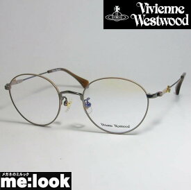 Vivienne Westwood　ヴィヴィアンウエストウッドレディース　眼鏡 メガネ フレーム40-0003-3　サイズ48 グレー・ベージュ