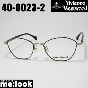 Vivienne Westwood ヴィヴィアンウエストウッドレディース 眼鏡 メガネ フレーム サングラス40-0023-2 サイズ51 ブラウン ゴールドリビジョン製レンズでお好きなサングラス作成可能