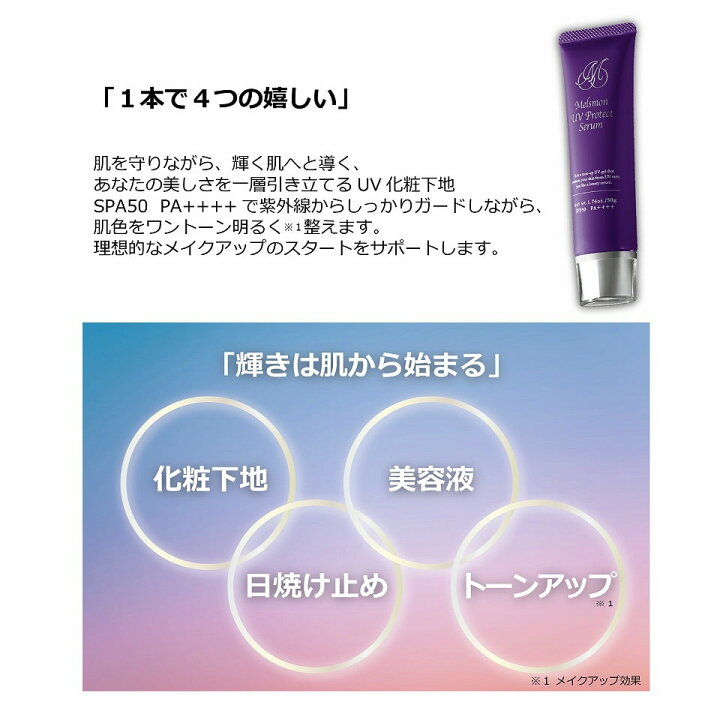 楽天市場】メルスモン UVプロテクトセラム : メルスモン製薬 楽天市場店