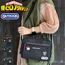 100円OFF 僕のヒーローアカデミア×OUTDOOR PRODUCTS ODHA02 MY HERO ACADEMIA 缶バッチ付き ショルダーバッグ アニメ 推し活 週刊少年ジャンプ 緑谷出久 爆豪勝己 轟焦凍 死柄木弔 漫画 アニメ 大人気 かわいい かっこいい おしゃれ バッグ かばん 鞄 ノベルティー