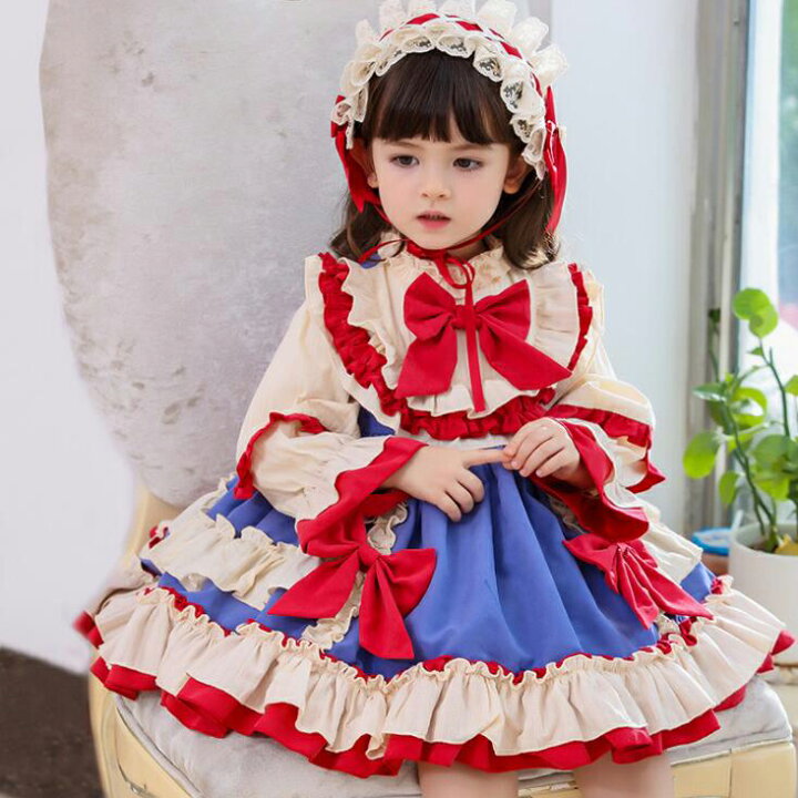 楽天市場】子どもワンピース 子供服 ロリータ ワンピース ロリータ服 