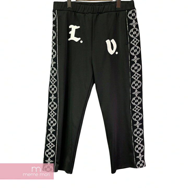 Louis Vuitton LV Flower Band Track Pants Black Men's - FW21 - US