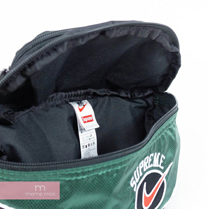 納品書付】SUPREME NIKE 19SS ボディショルダーバッグ グリーン 楽天  
