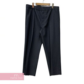 【BIG PRICE OFF】LOUIS VUITTON 2022AW Archive Monogram Drawstring Trousers 1A9IX7 ルイヴィトン アーカイブモノグラムドローストリングトラウザーズ スラックス イージーパンツ 総柄ロゴ ダークネイビー サイズ44【230521】【中古-A】【me04】