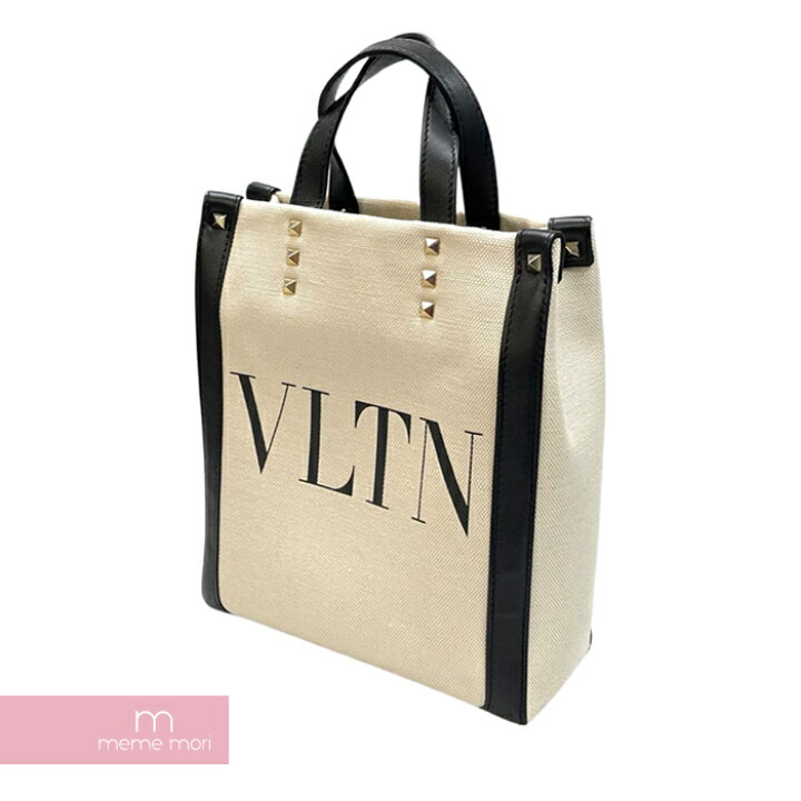 楽天市場】Valentino Garavani 2022SS VLTN N/S Canvas Mini Tote 