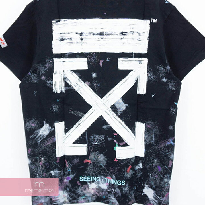 楽天市場】OFF-WHITE 2017AW Galaxy Brushed Tee OMAA002F17620017 