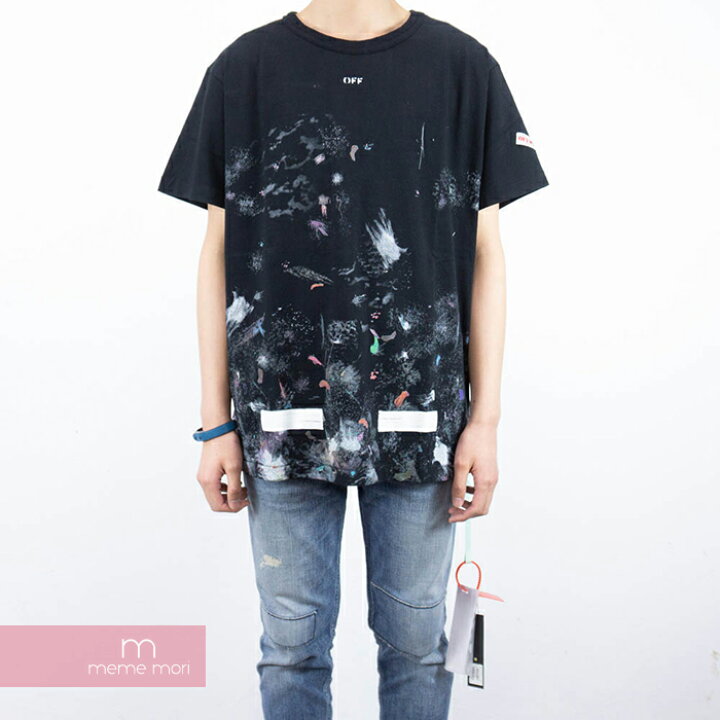 楽天市場】OFF-WHITE 2017AW Galaxy Brushed Tee OMAA002F17620017  