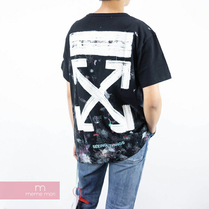 楽天市場】OFF-WHITE 2017AW Galaxy Brushed Tee OMAA002F17620017  