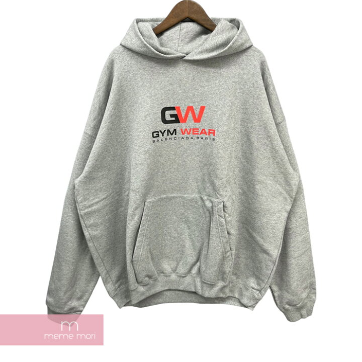 楽天市場】BALENCIAGA Gym Wear Large Fit Hoodie 620973 TIVD4  