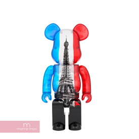 MEDICOM TOY 2022AW Eiffel Tower Tricolor Ver. BE@RBRICK 400% メディコムトイ エッフェルタワートリコロールバージョンベアブリック400％ フィギュア ホビー インテリア 雑貨 マルチカラー 【220831】【新古品】【me04】