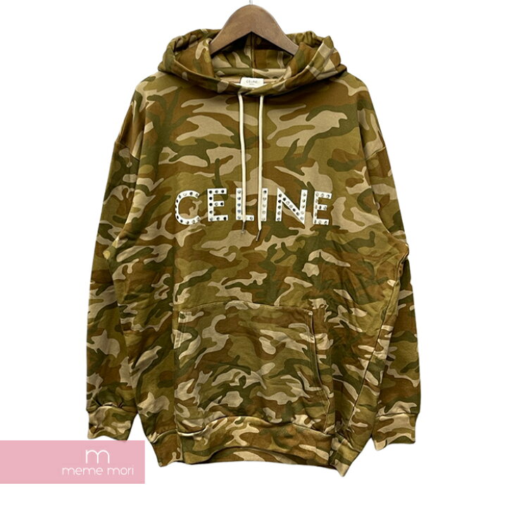 楽天市場】CELINE 2022SS Hoodie in Cotton Fleece with Studs 