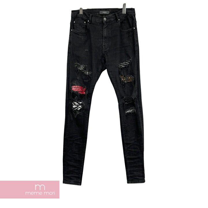 楽天市場】AMIRI Patch Jeans アミリ パッチジーンズ バイカーデニム 