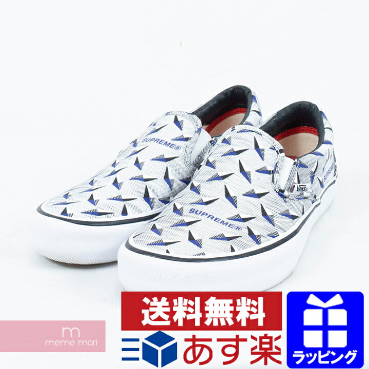 楽天市場】Supreme 2019SS Vans Diamond Plate Slip-On Pro 