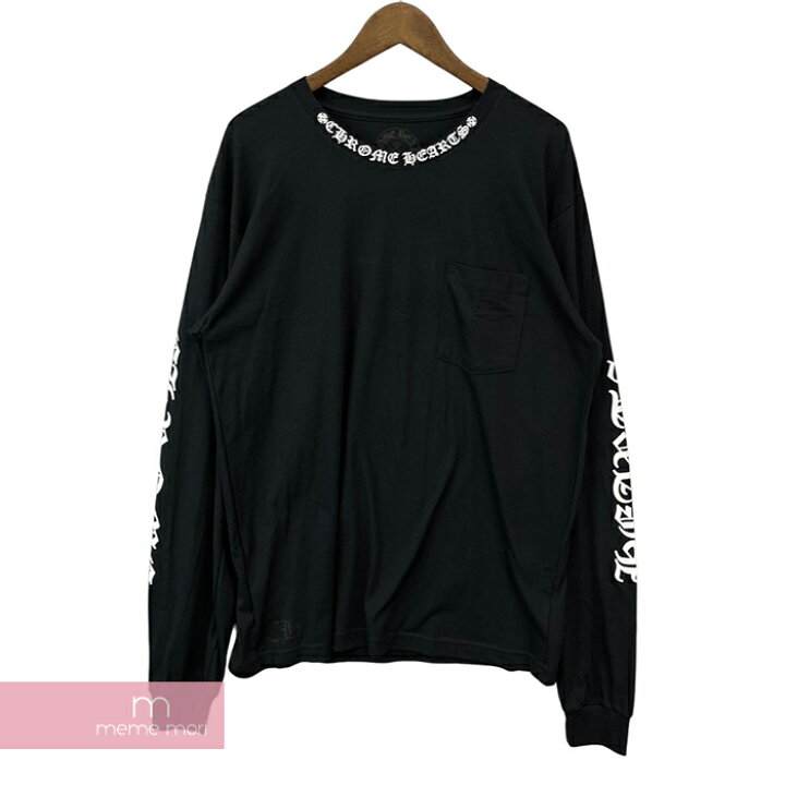 楽天市場】【BIG PRICE OFF】CHROME HEARTS Neck Logo L/S Tee クロム  