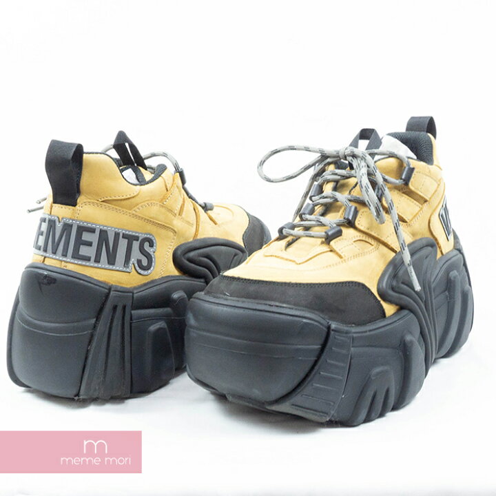 楽天市場】VETEMENTS×SWEAR 2019SS Nubuck Platform Sneakers 