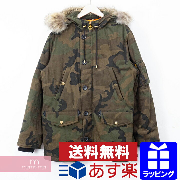 Louis Vuitton Supreme Jacquard Denim N-3B Parka Camo