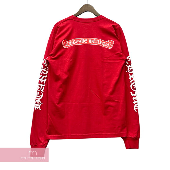 楽天市場】【BIG PRICE OFF】CHROME HEARTS Red Back Scroll Logo LS  