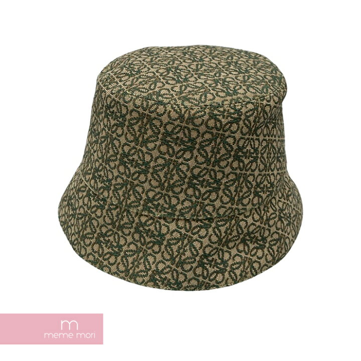 楽天市場】LOEWE Reversible Bucket Hat Crafted in Anagram Jacquard 