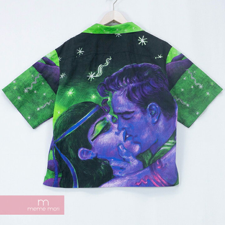 楽天市場】PRADA 2018AW Printed Cotton Poplin Shirt UCS318 プラダ 