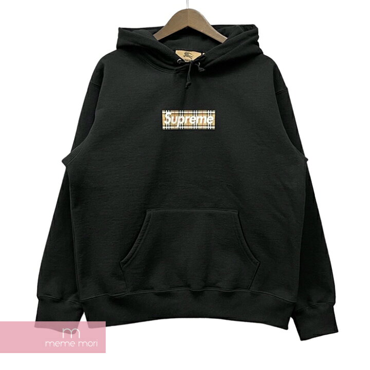 楽天市場】Supreme×Burberry 2022SS Box Logo Hooded Sweatshirts  