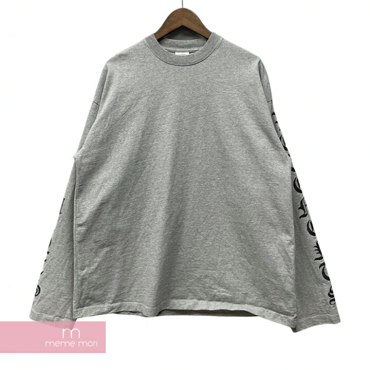 楽天市場】VETEMENTS 2020AW Gothic Font Longsleeve Tee UAH21TR526 