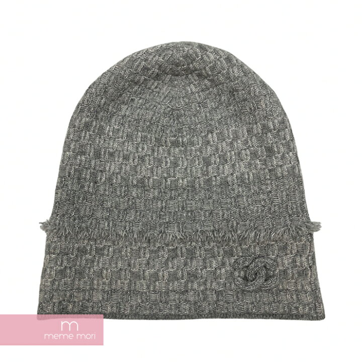 楽天市場】CHANEL Cashmere Knit Beanie シャネル カシミヤニット 