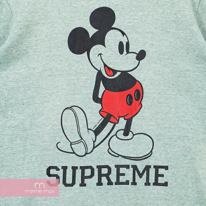 楽天市場 Supreme Disney 09aw Mickey Mouse Tee シュプリーム ディズニー ミッキーマウスtシャツ 半袖 カットソー モスグリーン サイズm プレゼント ギフト 中古 B Meme Mori