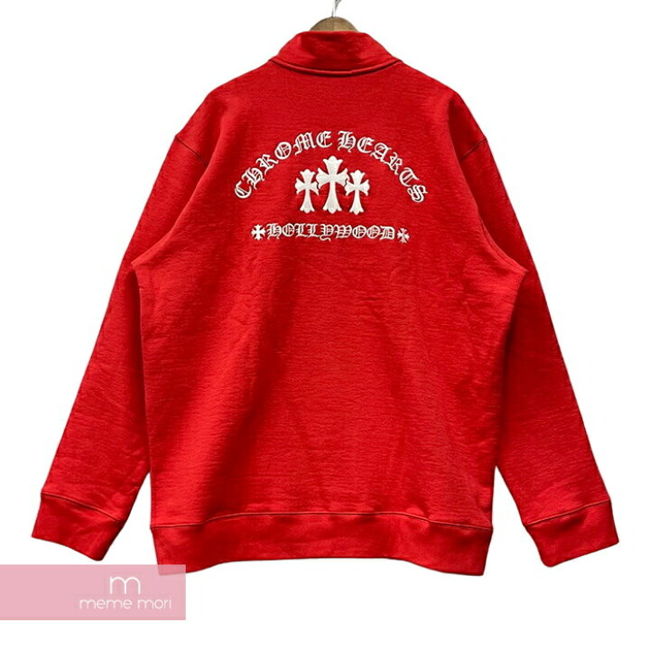 楽天市場】CHROME HEARTS Y NOT Cemetery Cross Half Zip Sweat クロム 