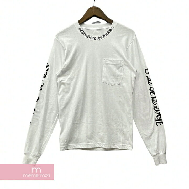楽天市場】CHROME HEARTS Neck Logo L/S Tee クロムハーツ ネックロゴ 