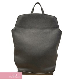【中古】HERMES エルメス シティバッグ 刻印X ブラック シルバー金具