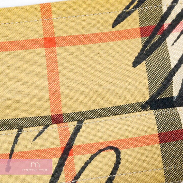 楽天市場】BURBERRY 2018AW Scribble Check Cotton Shirt 4075572 