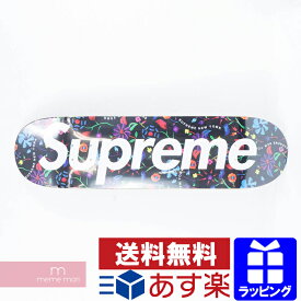 Supreme 2019SS Supreme Airbrushed Floral Skateboard シュプリーム フローラルロゴ スケートボードデッキ スケボー 板 ブラック プレゼント ギフト【190223】【新古品】
