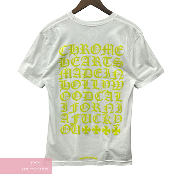 楽天市場】CHROME HEARTS Lettering Back Print Tee クロムハーツ 
