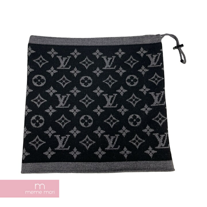 楽天市場】LOUIS VUITTON 2021AW Monogram Eclipse Line Neck Warmer  