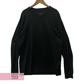 GIVENCHY Elbow Pocket L/S Tee BM714G3Y6B ジバンシィ エルボーポケットロングスリーブTシャツ 長袖カットソー 肘ポケット ブラック サイズM【240523】【中古-A】【me04】