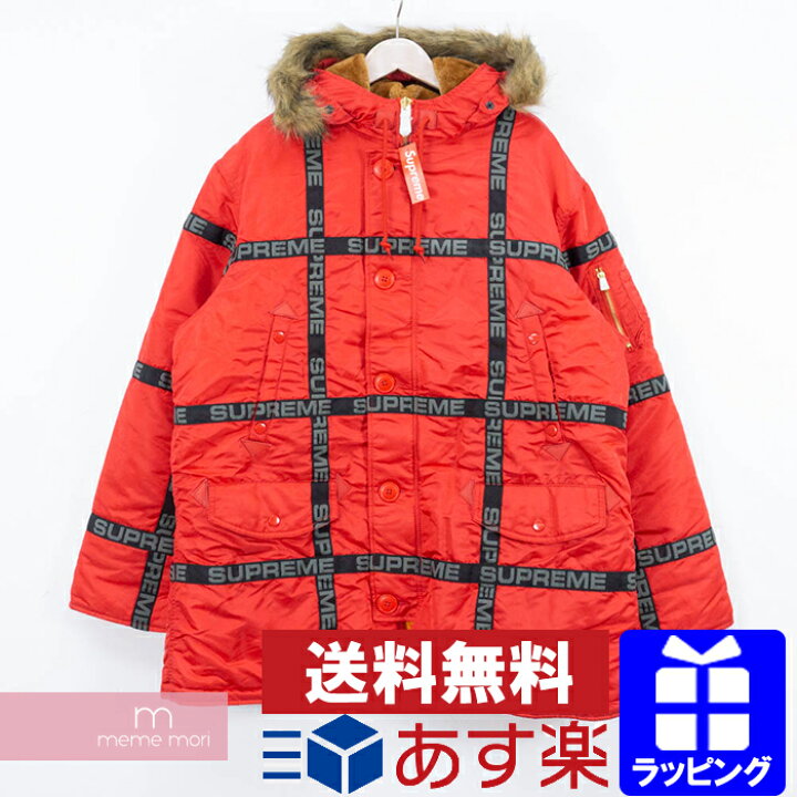 楽天市場】Supreme 2018AW Logo Tape N-3B Parka シュプリーム ロゴ 