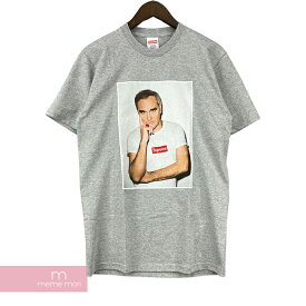 Supreme 2016SS Morrissey Tee シュプリーム モリッシーTシャツ 半袖カットソー フォトプリント グレー サイズM【220504】【新古品】【me04】