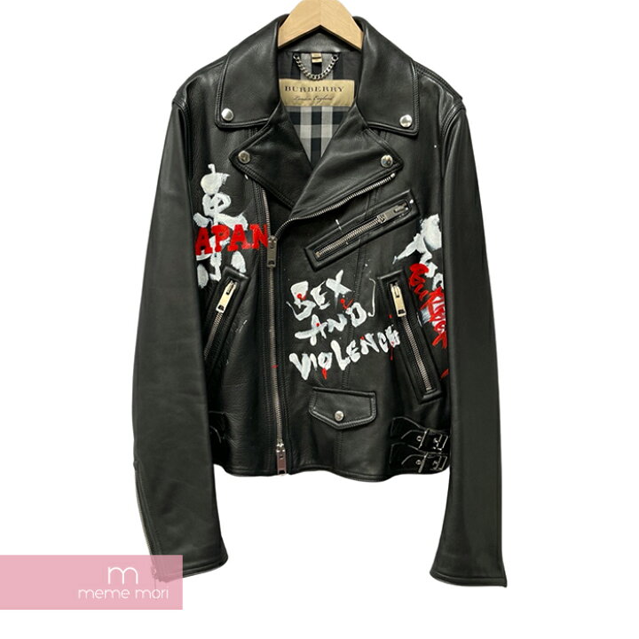 楽天市場】【BIG PRICE OFF】BURBERRY Leather Riders Jacket TNKANFA 