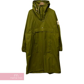 【BIG PRICE OFF】GUCCI×THE NORTH FACE Rain Anorak Hoodie 648874 ZLPKL グッチ×ノースフェイス レインアノラックパーカー ロゴワッペン カーキ サイズM 【240217】【中古-A】【me04】