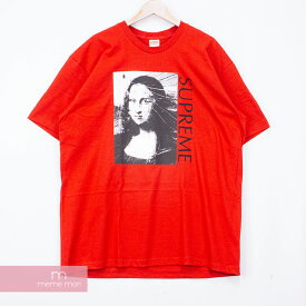 Supreme 2018SS Mona Lisa Tee シュプリーム モナリザTシャツ 半袖 カットソー レッド サイズXL【200623】【新古品】【me04】