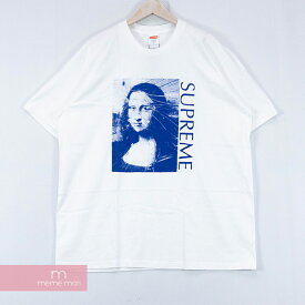 Supreme 2018SS Mona Lisa Tee シュプリーム モナリザTシャツ 半袖 カットソー ホワイト サイズL【200906】【新古品】【me04】