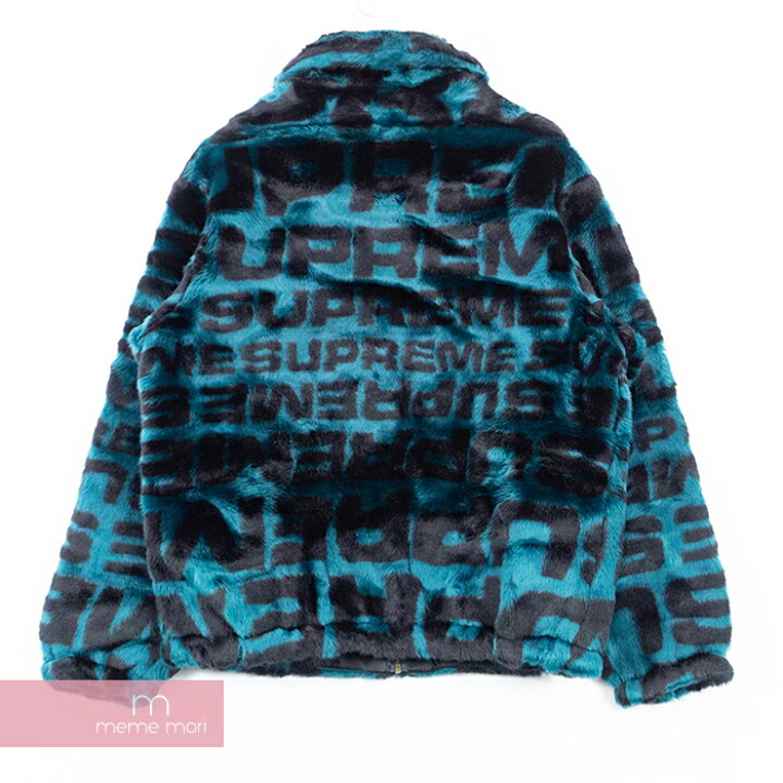 楽天市場】Supreme 2018SS Faux Fur Repeater Bomber Jacket Dark Teal 